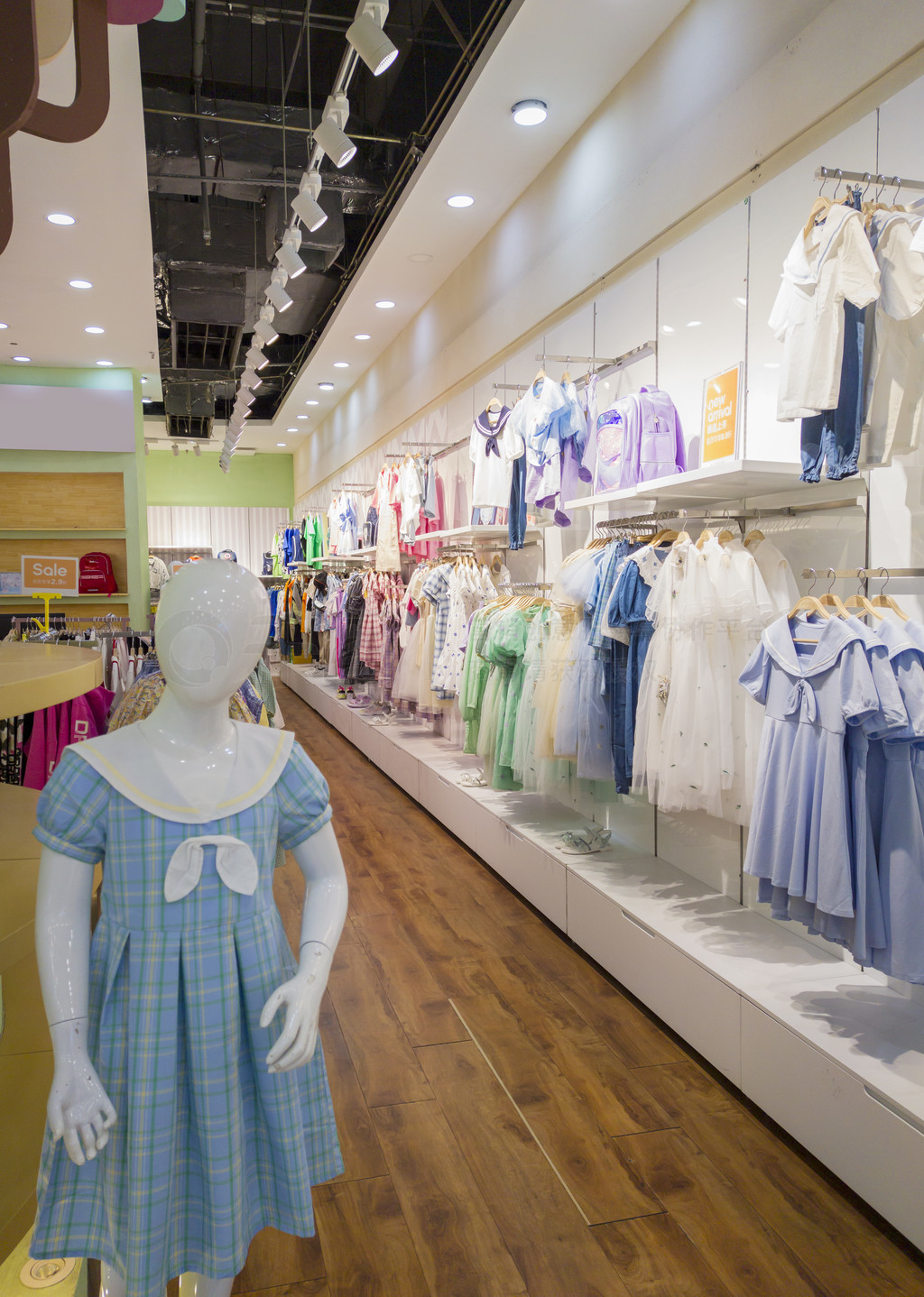 兒童服裝專柜素材產品實拍免費下載_jpg格式_3000像素_編號44063654